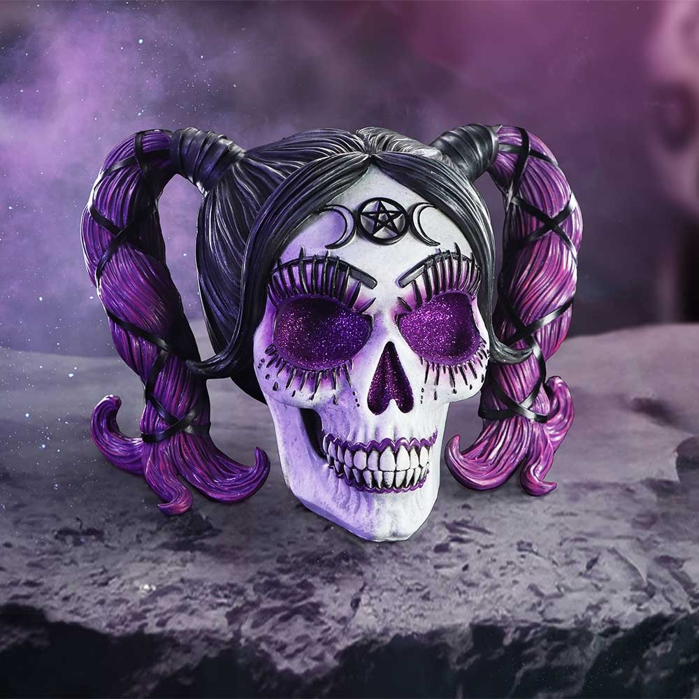 Nemesis Now Drop Dead Gorgeous Myths and Magic Voodoo Doll Skull